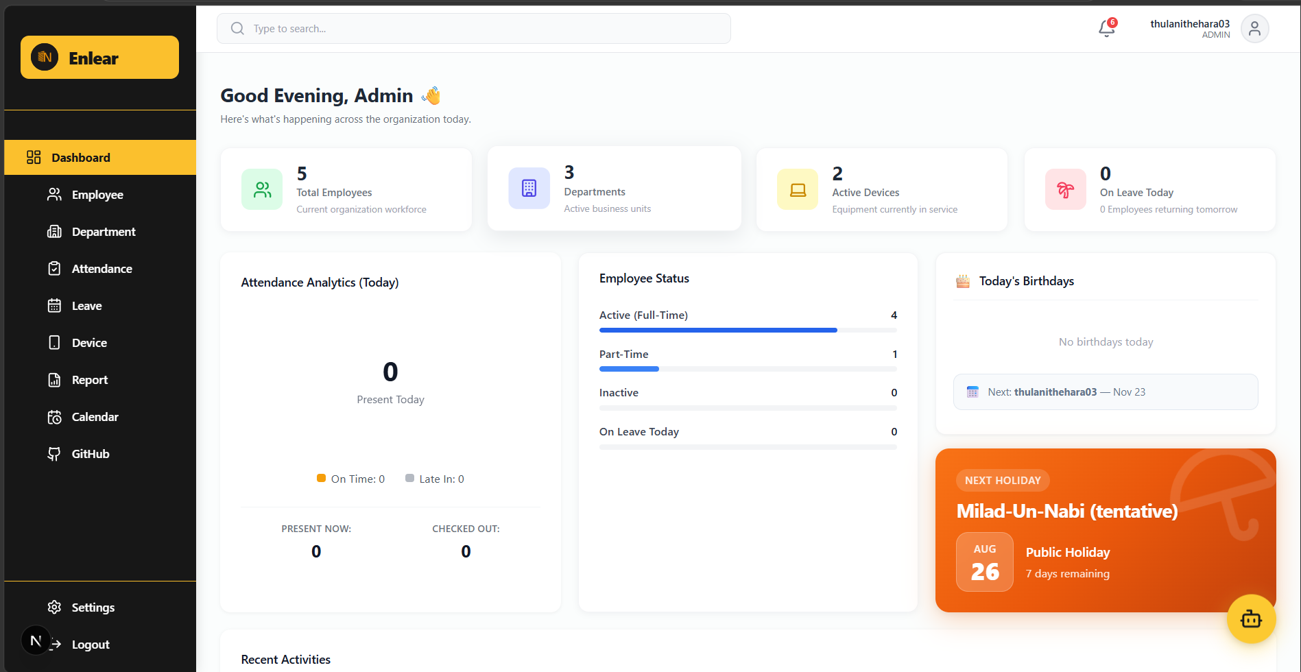 HRMS — Cloud-Native Workplace Management Platform